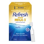 Refresh Optive MEGA-3 Preservative-Free Lubricating Eye Drop, 70 Vials